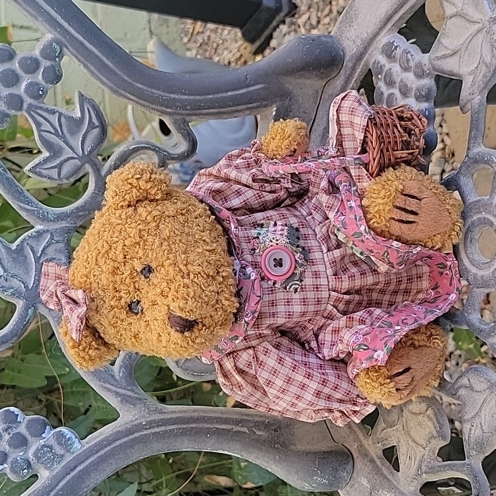 Vintage Novelty Picnic Bear
